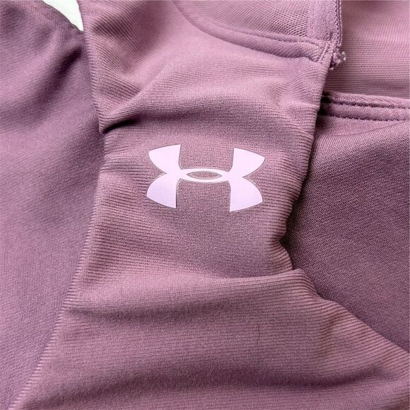 Under Armour Women's Sports Bra S Purple Medium Support Racerback - Picture 4 of 5